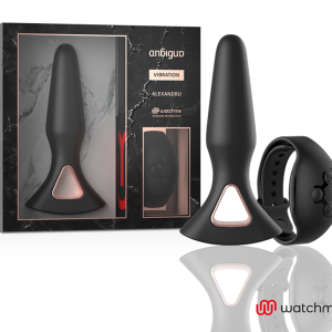 ANBIGUO - WATCHME REMOTE CONTROL VIBRATOR ANAL PLUG ALEXANDRU