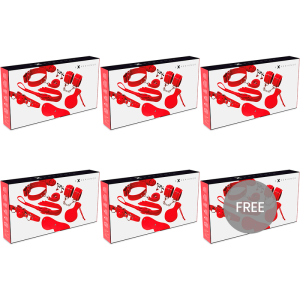 EXPERIENCE - BDSM FETISH KIT RED SERIES 5+1 FREE