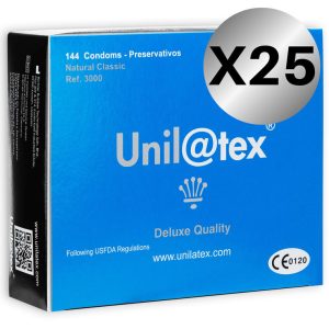 UNILATEX - NATURAL PRESERVATIVES PACK 25 X 144 UNITS