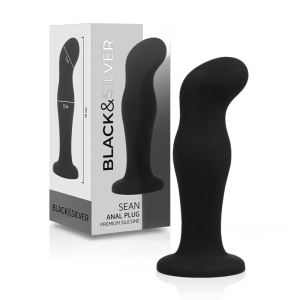 BLACKSILVER - SEAN PLUG ANAL PREMIUM SILICONE BLACK