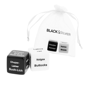 BLACKSILVER - DICE FOR COUPLES ES/EN