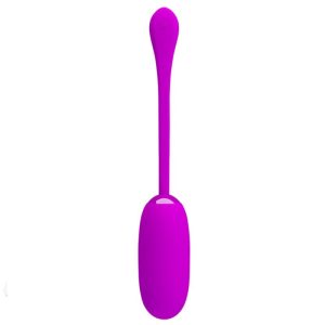 PRETTY LOVE - JULIUS WATERPROOF-RECHARGEABLE VIBRATING EGG PURPLE