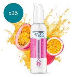 WATERFEEL - PASSION FRUIT WATER BASED LUBRICANT 175 ML PACK 25 UNITS
