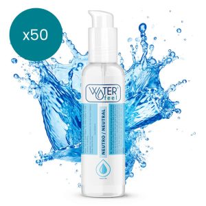 WATERFEEL - NATURAL LUBRICANT 150 ML PACK 50 UNITS