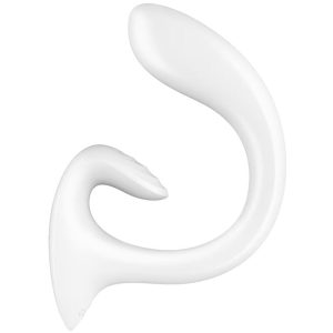 SATISFYER - G FOR GODDESS 1 RABBIT VIBRATOR WHITE