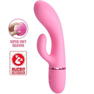 PRETTY LOVE - MARSKI RABBIT VIBRATOR  G-SPOT PINK