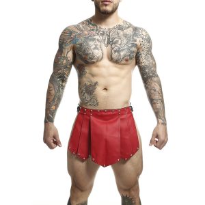 MOB - DNGEON RED ROMANDA SKIRT ONE SIZE