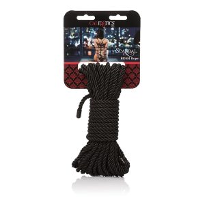 CALEXOTICS - SCANDAL BLACK BDSM ROPE 10 M