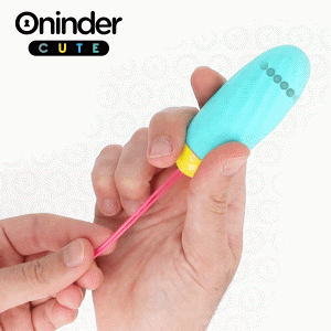 ONINDER CUTE - LOVE PLEASURE VIBRATING EGG - ROTATING SILICONE GEMS - FREE GLOBAL APP