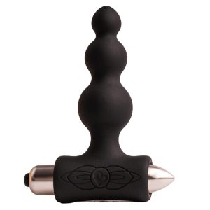 ROCKS- OFF - PETITE SENSATIONS BUBBLES ANAL PLUG VIBRATOR BLACK