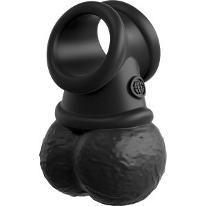 KING COCK - THE CROWN JEWELS WEIGHTED SWINGING BALLS SILICONE