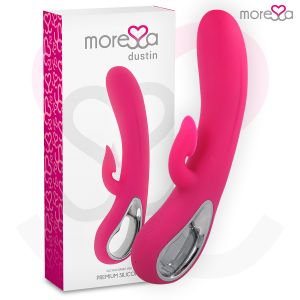 MORESSA - DUSTIN CLITORAL SUCTION AND POWERFUL VIBRATION PREMIUM SILICONE RECHARGEABLE