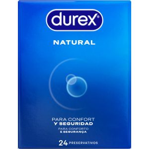 DUREX - NATURAL CONDOMS 24 UNITS