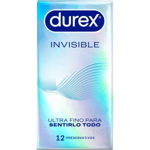 DUREX - ULTRA THIN INVISIBLE CONDOMS 12 UNITS