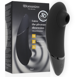 WOMANIZER - NEXT CLITORIAL STIMULATOR BLACK