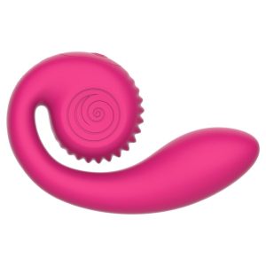 SNAIL VIBE - GIZI LITE DUAL G-SPOT  CLITORAL PINK VIBRATOR