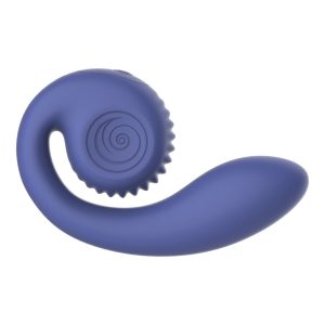 SNAIL VIBE - GIZI LITE DUAL G-SPOT  CLITORAL PURPLE VIBRATOR