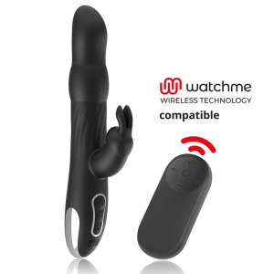 BRILLY GLAM - MOEBIUS RABBIT VIBRATOR ROTATOR + WATCHME REMOTE CONTROL