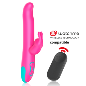 HAPPY LOKY - PLUTO RABBIT VIBRATOR  ROTATOR + WATCHME REMOTE CONTROL