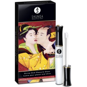 SHUNGA - DIVINE LIP GLOSS STRAWBERRY  CAVA