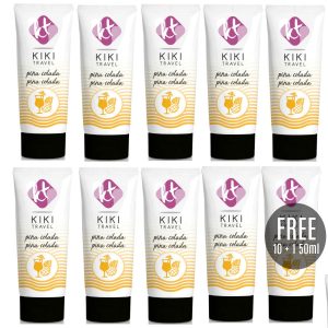 KIKÍ TRAVEL - PINA COLADA LUBRICANT 50 ML 10+1 FREE