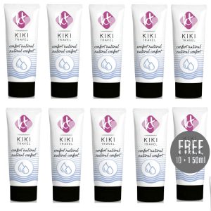 KIKÍ TRAVEL - CONFORT NATURAL LUBRICANT 50 ML 10+1 FREE