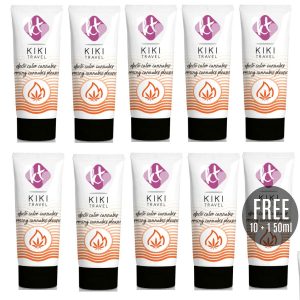 KIKÍ TRAVEL - CANNABIS WARMING EFFECT 50 ML 10+1 FREE