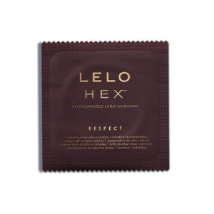 LELO HEX CONDOMS RESPECT XL 3 PACK