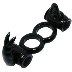 BAILE - SWEET RING DOUBLE RING WITH DOUBLE RABBIT